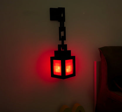 Minecraft Lantern Night Light – Decorative LED Bedroom & Gaming Lamp