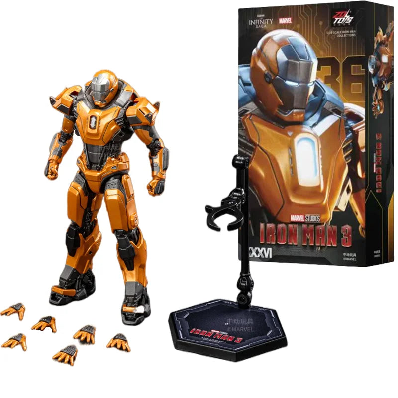 Iron Man MK36 Peacemaker Armor Action Figure – Premium Limited Collector Edition | AnimeLegacy