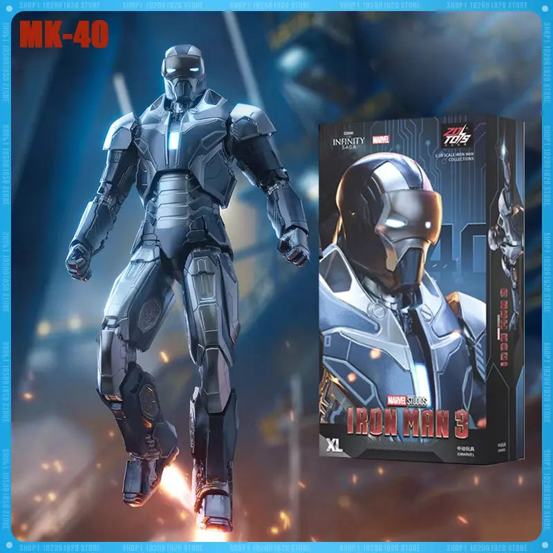 Iron Man MK40 Shotgun Armor Action Figure – Premium Limited Collector Edition | AnimeLegacy