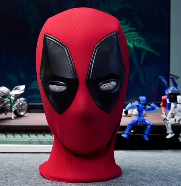 Deadpool Mask with Touch Light Control – Wearable Cosplay Collector Edition (Limited Edition)