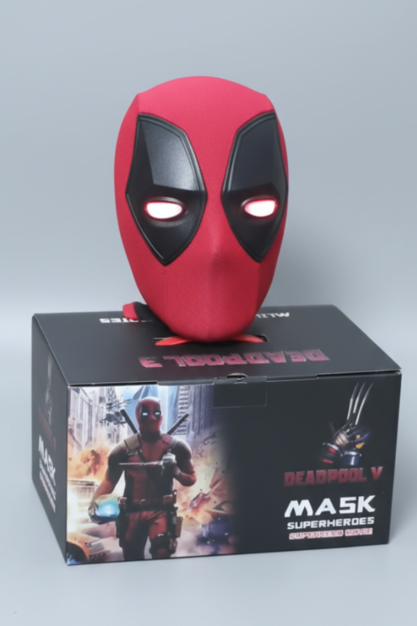 Deadpool Mask with Touch Light Control – Wearable Cosplay Collector Edition (Limited Edition)