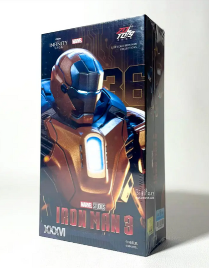 Iron Man MK36 Peacemaker Armor Action Figure – Premium Limited Collector Edition | AnimeLegacy