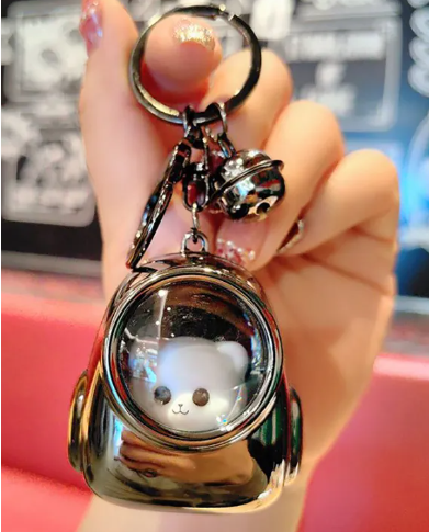 Shopster Kitty Glow Bag Keychain – Limited Edition Cute Cat Charm with LED Light | Stylish Backpack & Handbag Accessory for Kids & Girls