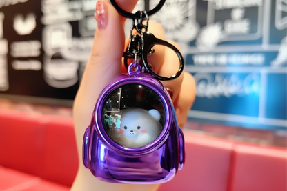 Shopster Kitty Glow Bag Keychain – Limited Edition Cute Cat Charm with LED Light | Stylish Backpack & Handbag Accessory for Kids & Girls