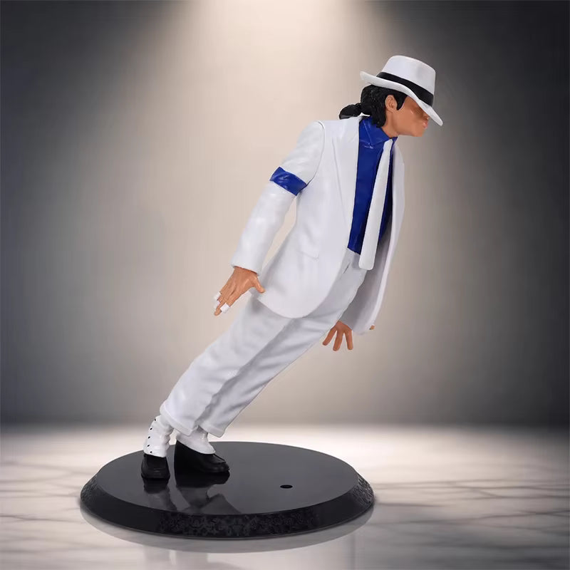 Michael Jackson "Smooth Criminal" Figure –23cm Iconic Anti-Gravity Lean Collectible Statue