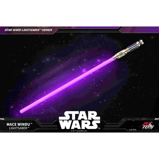 Star Wars Mace Windu Lightsaber – Premium Collectible Light-Up Replica