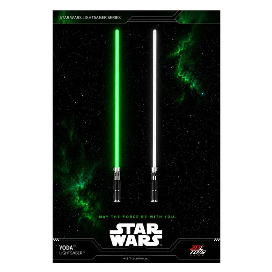ZD Toys Star Wars Yoda Lightsaber – Premium Collectible Green Lightsaber