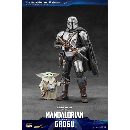 Star Wars The Mandalorian & Grogu Action Figure Set – Premium Collectible