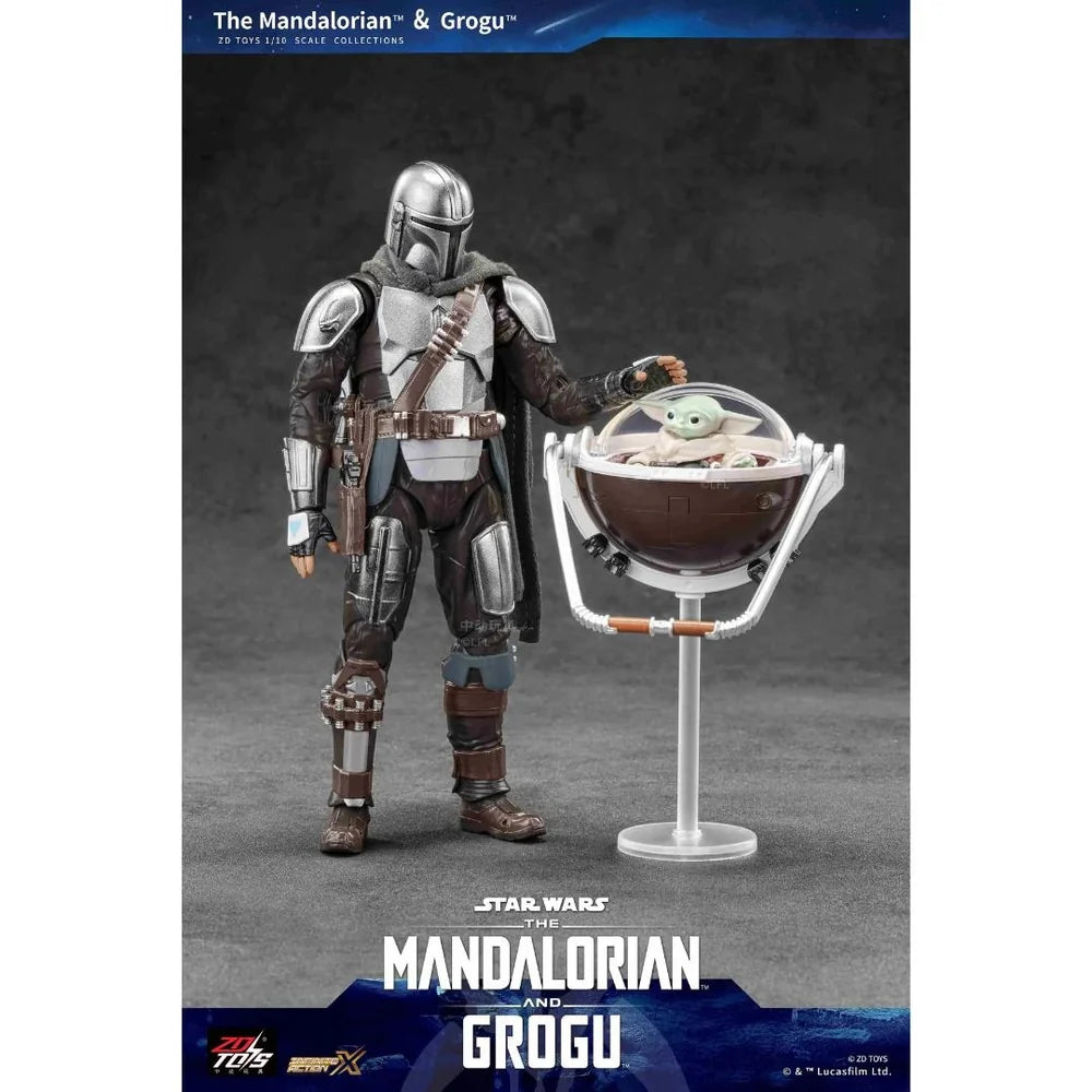 Star Wars The Mandalorian & Grogu Action Figure Set – Premium Collectible