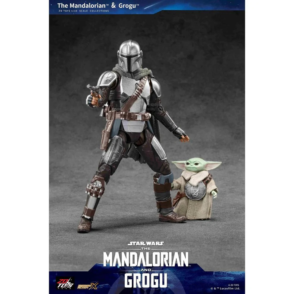 Star Wars The Mandalorian & Grogu Action Figure Set – Premium Collectible