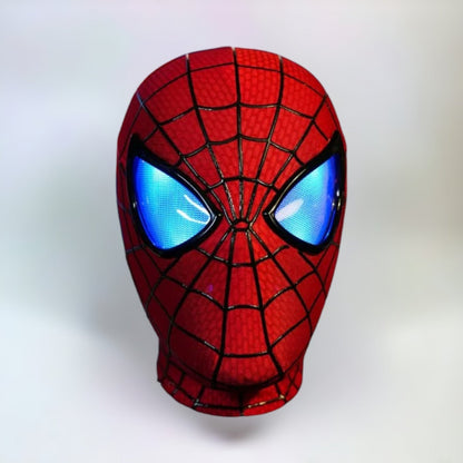 The Amazing Spider-Man Mask with Blinking Movable Eyes – Wearable Cosplay Collector Edition (Limited Edition)