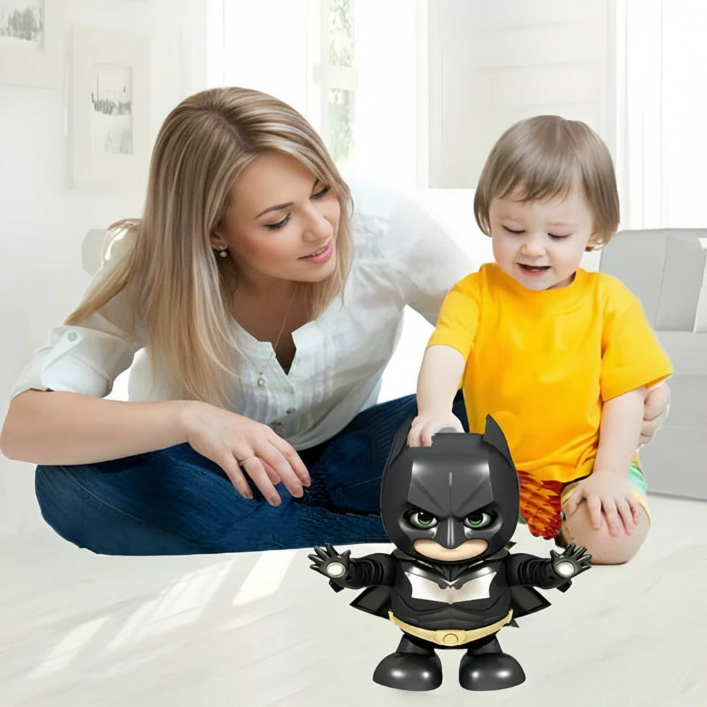 Dancing Batman with Flashing Lights & Music – Interactive Superhero Toy | AnimeLegacy
