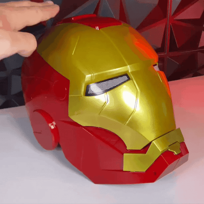 Iron Man Mark X Armor Helmet – Light & Sound Voice Touch Sensor Wearable Cosplay Helmet (Limited Edition)