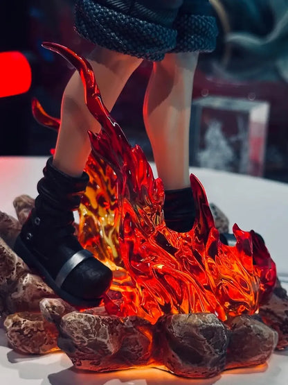 Portgas D. Ace Fire Fist LED Action Figure | One Piece Collector Edition ✨
