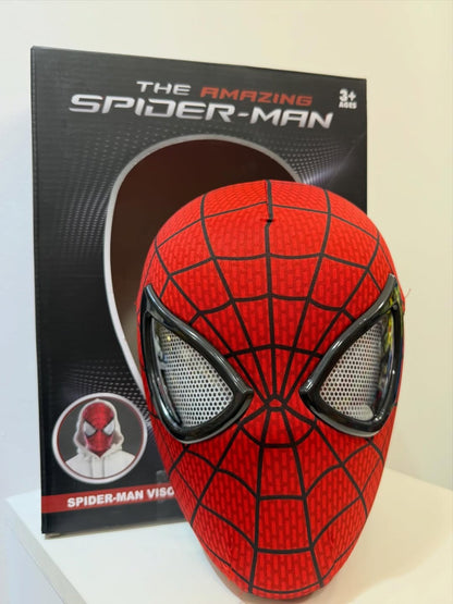 The Amazing Spider-Man Premium LED Cosplay Mask – Movie Replica Spider-Man Light-Up Collectible