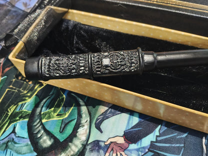 harry potter Fireball Effect Magic Wand – 42cm Wizard Cosplay Prop & Collector's Display