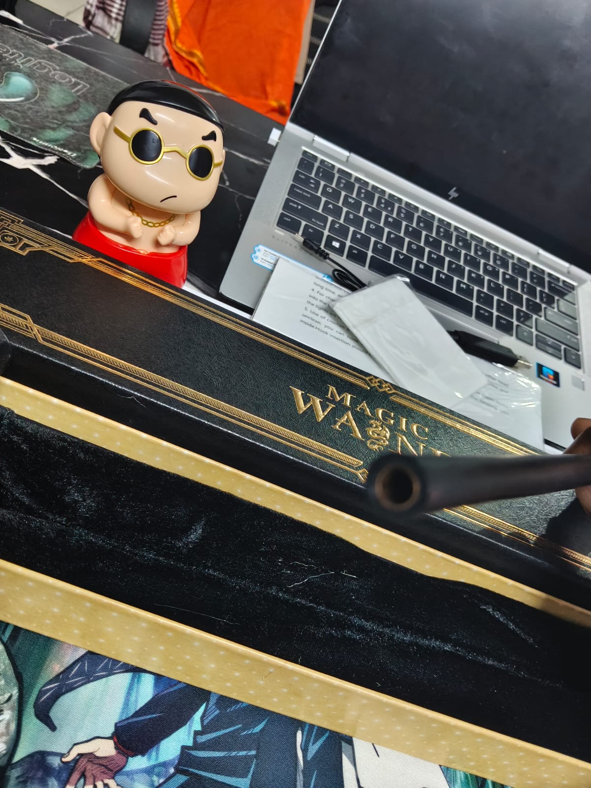 harry potter Fireball Effect Magic Wand – 42cm Wizard Cosplay Prop & Collector's Display