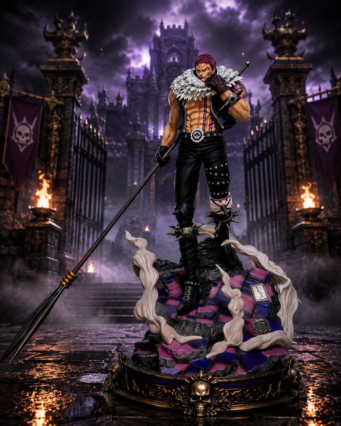 One Piece Charlotte Katakuri Figure – 44–47cm Large-Scale Anime Collectible Statue