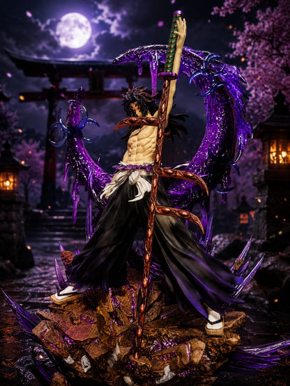 Kokushibo LED Statue – Demon Slayer 3D Printed Collector Edition Anime Figure