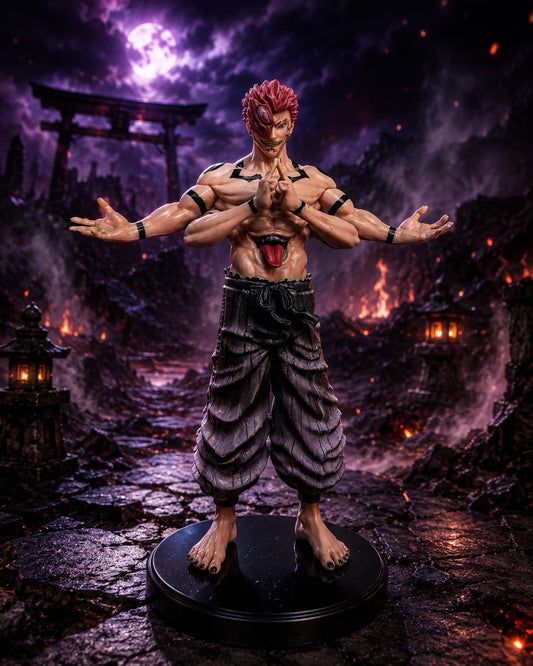 Jujutsu Kaisen Ryomen Sukuna Standing Figure – 20cm Premium Anime Collectible Statue