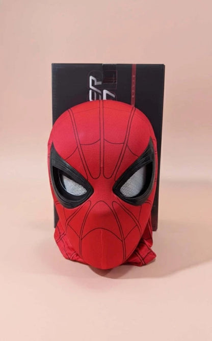 Premium Web Hero spider man Mask with Animated Eyes & Moving Jaw | Cosplay Collector Edition