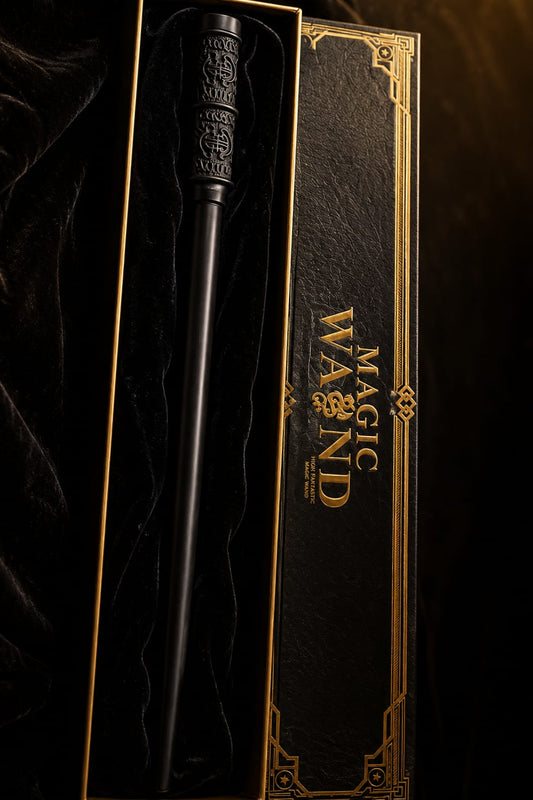 harry potter Fireball Effect Magic Wand – 42cm Wizard Cosplay Prop & Collector's Display