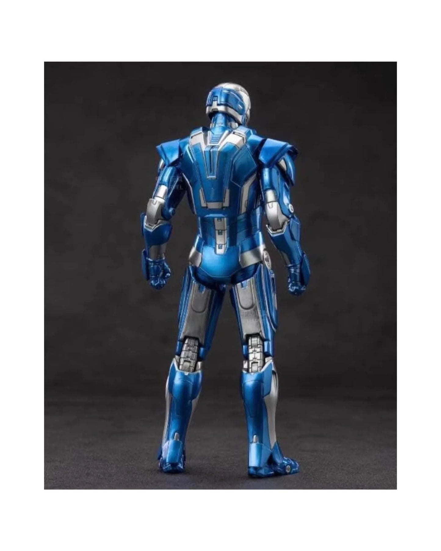 Iron Man MK30 Blue Steel Action Figure – Premium Limited Collector Edition | AnimeLegacy