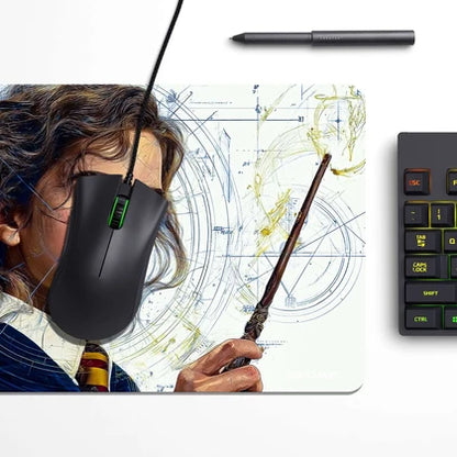 Hermione Granger Desk Mat – Premium Harry Potter Gaming Mouse Pad | Extended Desk Pad with Non-Slip Base for Gaming, Office & Study