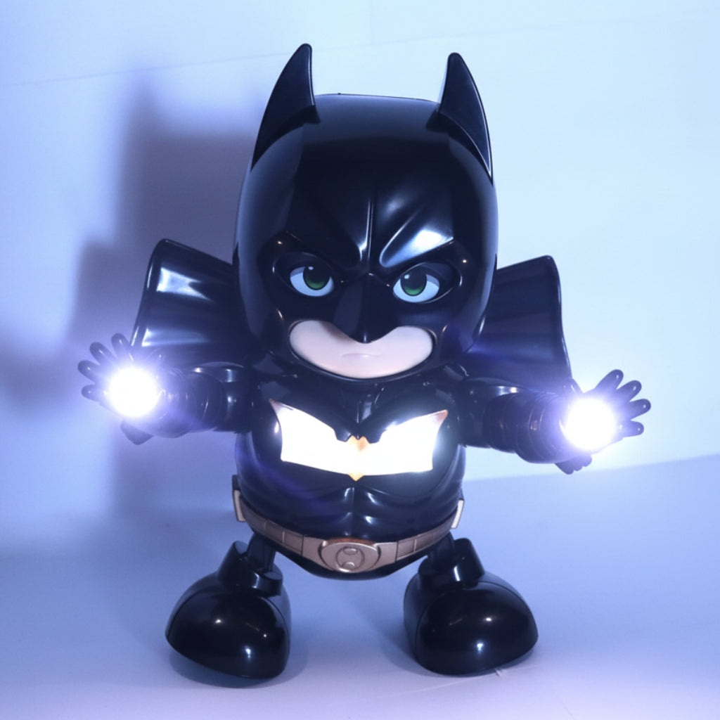 Dancing Batman with Flashing Lights & Music – Interactive Superhero Toy | AnimeLegacy