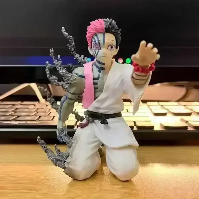 Demon Slayer Akaza Action Figure – 17cm Premium PVC Upper Rank Three Collectible Statue | Kimetsu no Yaiba Anime Display Figure