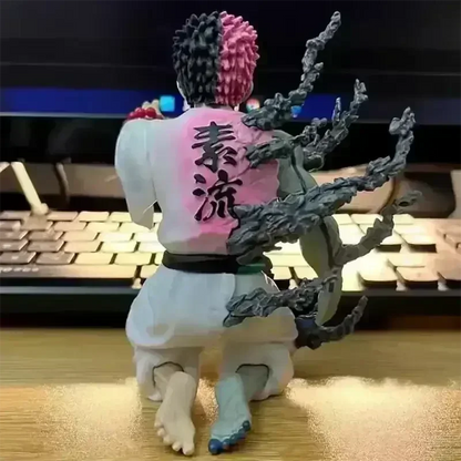 Demon Slayer Akaza Action Figure – 17cm Premium PVC Upper Rank Three Collectible Statue | Kimetsu no Yaiba Anime Display Figure