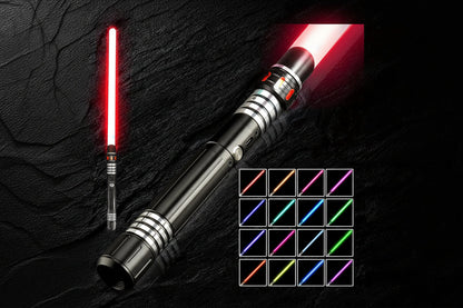 Star Wars RGB Lightsaber – Metal Hilt with 16 Colors & Motion Sound Effects