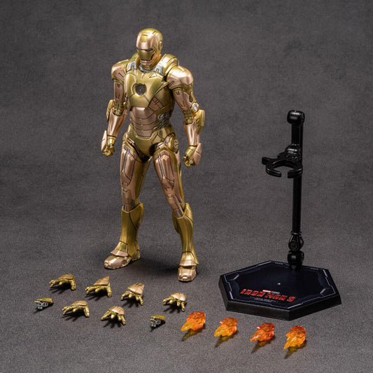 Iron Man MK21 Midas Armor Action Figure – Premium Limited Collector Edition | AnimeLegacy