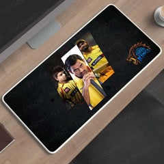 M.S. Dhoni Desk Mat – Premium Cricket Mouse Pad for Office & Gaming | Smooth Surface, Non-Slip Base & Premium Print