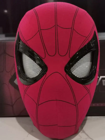 Premium Web Hero spider man Mask with Animated Eyes & Moving Jaw | Cosplay Collector Edition