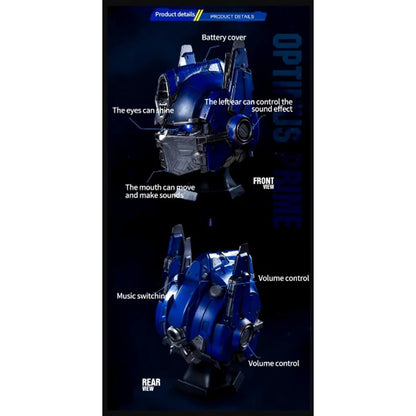 Transformers Optimus Prime Helmet – Voice-Controlled Wearable Helmet with Lights & Sounds (Limited Edition)