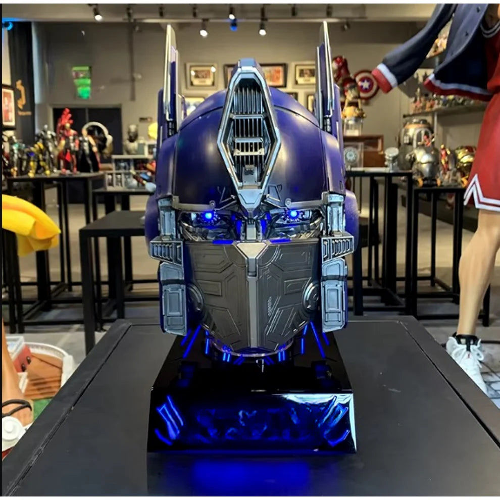 Transformers Optimus Prime Helmet – Voice-Controlled Wearable Helmet with Lights & Sounds (Limited Edition)