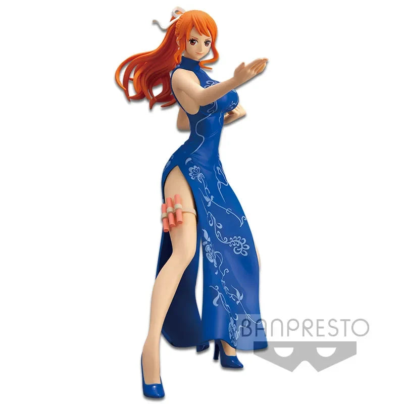 One Piece Nami Glitter & Glamours Ver. 2 Kung Fu Style Figure – Premium Anime Collectible PVC Statue