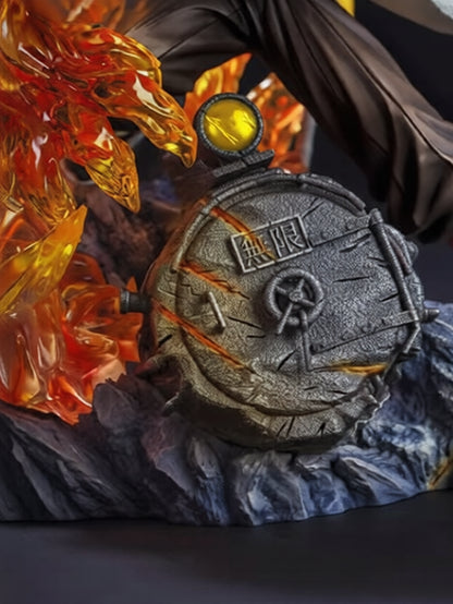 Rengoku Eternal Flame LED Diorama Statue | Demon Slayer Premium Collector Figure ✨