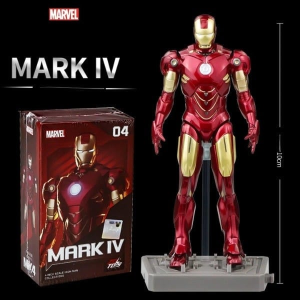 Iron Man Mark 4 Hall of Armor  Base Version Action Figure | Marvel Premium Collector Edition ✨