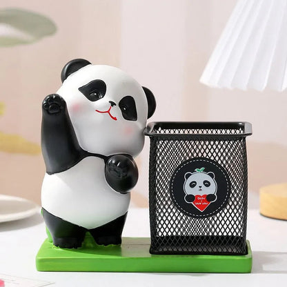 Panda Hi-Fi Pen Stand{A}– Premium Quality Desk Organizer with Box