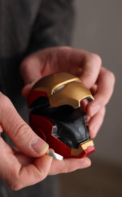 Iron Man helmet Ring Box – LED Proposal Gift Box | Premium Engagement Ring Case