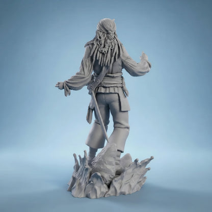 Pirates of the Caribbean Jack Sparrow Resin Statue – 1/6 Scale Premium Collector Figure