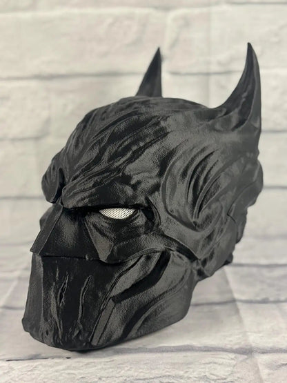 Black Bat Knight Mask – Full Headpiece Wearable Cosplay Collector Edition (Limited Edition)
