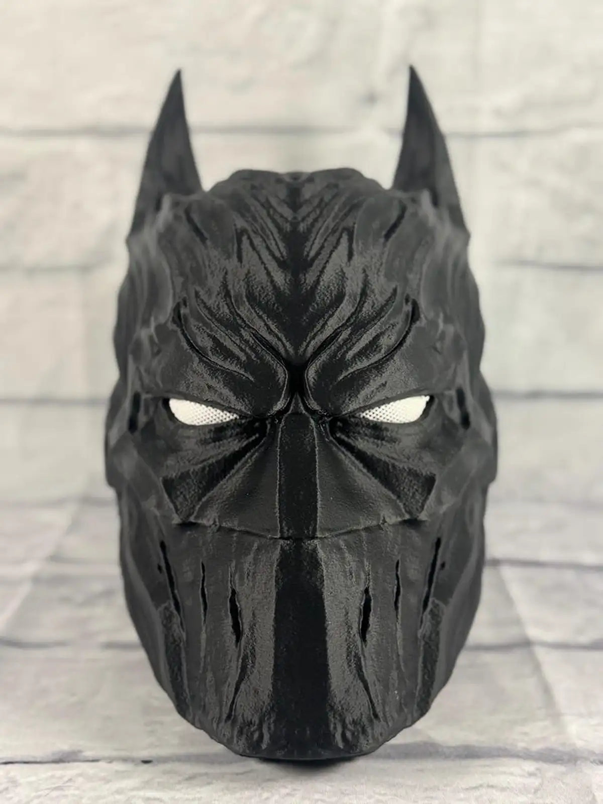 Black Bat Knight Mask – Full Headpiece Wearable Cosplay Collector Edition (Limited Edition)