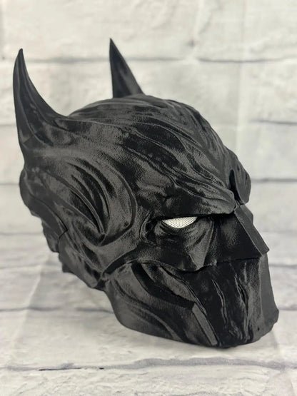 Black Bat Knight Mask – Full Headpiece Wearable Cosplay Collector Edition (Limited Edition)