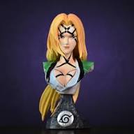 MSVFashions Naruto Tsunade Bust Statue – Premium Anime Collectible Display Figurine