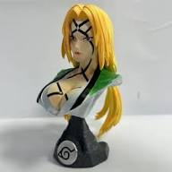 MSVFashions Naruto Tsunade Bust Statue – Premium Anime Collectible Display Figurine