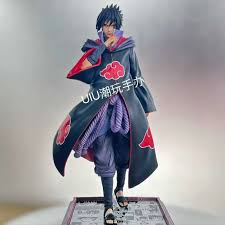 Sasuke Uchiha Luminous LED Action Figure 35cm – Premium Naruto Collectible Display Statue