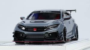 Honda Civic Type R FK8 Varis Widebody – 1:18 Premium Diecast Model Car